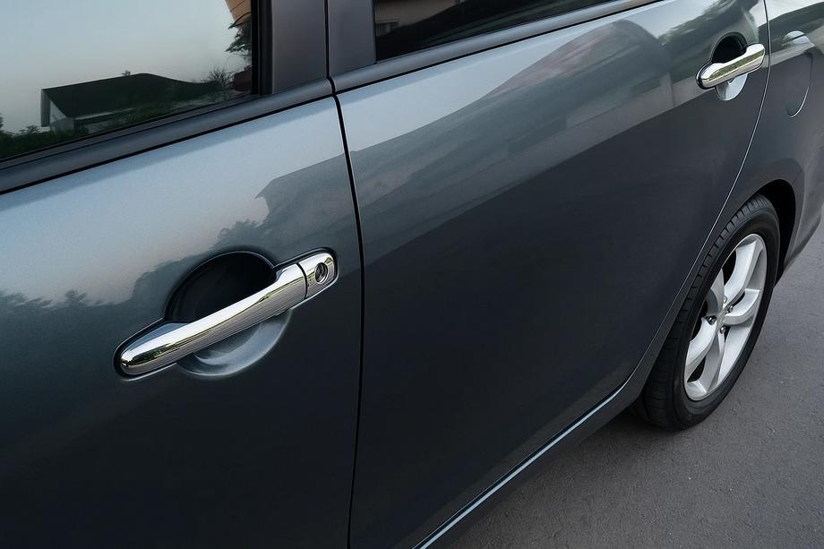 Mitsubishi Outlander 2001-2006 гг. Хромированные Накладки на Ручки Дверей (4 шт, Нержавейка) Image