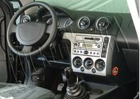 Ford Fiesta 2002-2008 гг. Накладки на панель салона (2002-2005) Алюминий фото 4