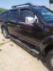 Nissan Navara 2006-2015 гг. Хромированные Накладки на Ручки (4 шт, Нержавейка) Без чипа, OmsaLine - Итальянская Нержавейка фото 4