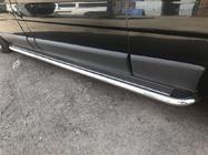 Nissan Primastar 2002-2014 гг. Боковые Подножки Premium (2 шт., Нержавейка) фото 1