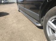 Nissan Primastar 2002-2014 гг. Боковые Подножки Premium (2 шт., Нержавейка) фото 3