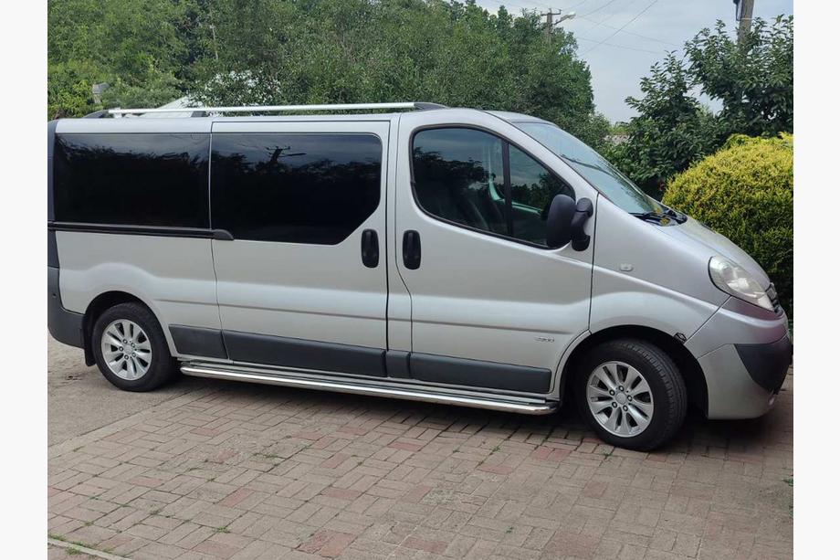 Nissan Primastar 2002-2014 гг. Боковые Подножки Premium (2 шт., Нержавейка) 60 мм, короткая база Фото 16