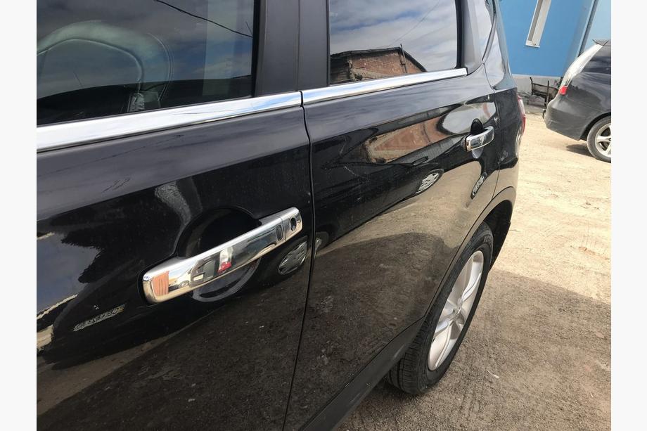Nissan Qashqai 2007-2010 гг. Хромированные Накладки на Ручки Дверей (4 шт, Нержавейка) Без чипа, Carmos - Турецкая сталь Фото 6