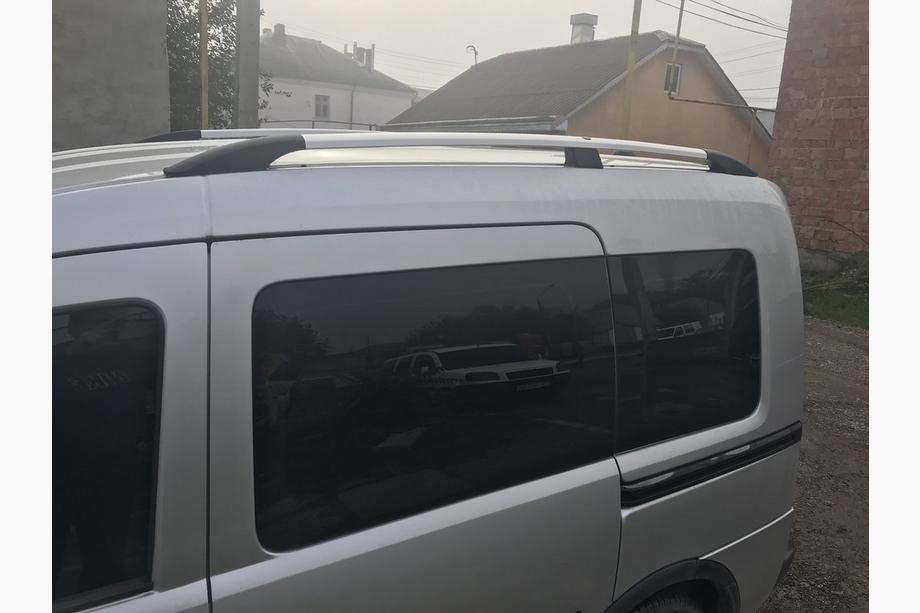Opel Combo 2002–2012 гг. Хромированные Рейлинги Фото 3