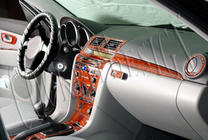 Mazda 3 2003-2009 гг. Накладки на Панель Приборов Дерево фото 5