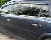 Opel Vectra C 2002-2008 гг. Хромированные Накладки на Ручки (4 шт., Нержавейка) Carmos - Турецкая Нержавеющая Сталь фото 4