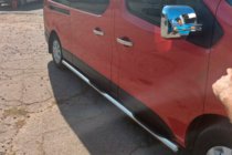 Opel Vivaro 2001–2015 гг. Боковые трубы (2 шт., нержавейка) фото 7