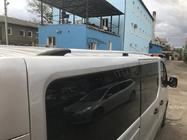 Opel Vivaro 2015-2019 гг. Хромированные Рейлинги Короткая, Пластиковые Ножки фото 6