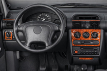 Opel Corsa B 1993-2004 гг. Накладки на Панель Приборов Алюминий фото 1