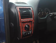 Opel Astra G classic 1998-2012 гг. Накладки на Панель Приборов Алюминий фото 2