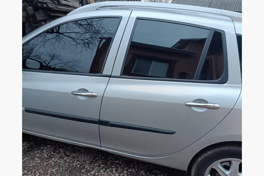 Renault Clio III 2005-2012 гг. Хромированные Накладки на Ручки (Нержавейка) Image