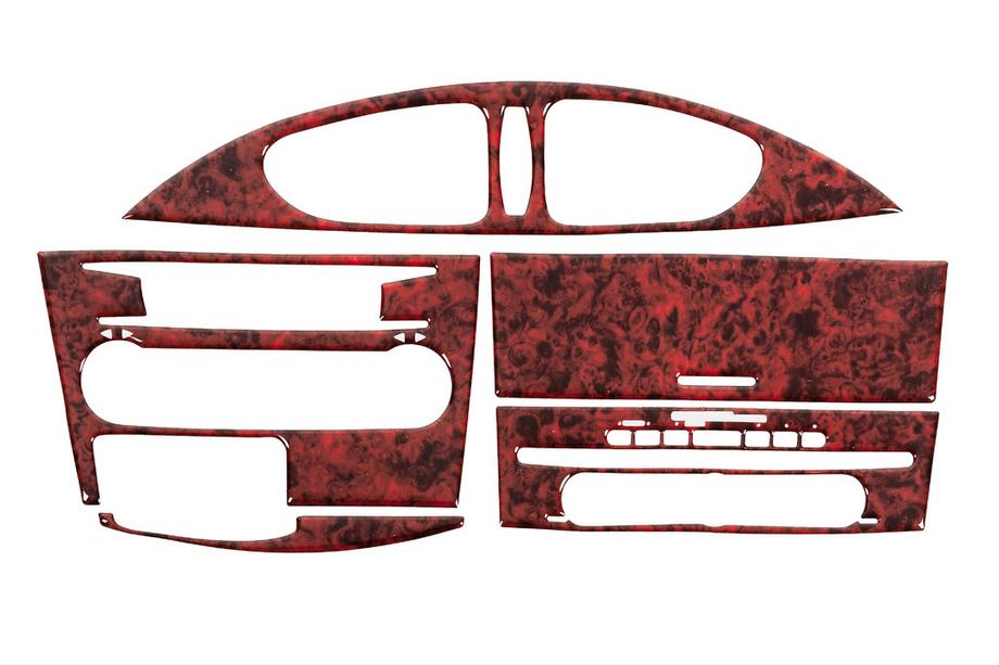Renault Laguna 2001-2007 гг. Накладки на панель приборов (2005-2007) Алюминий Image