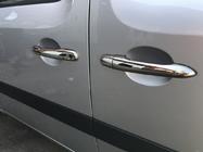 Renault Kangoo 2008–2020 гг. Накладки на дверные ручки из нержавеющей стали 3 шт, Carmos - Турецкая сталь фото 2