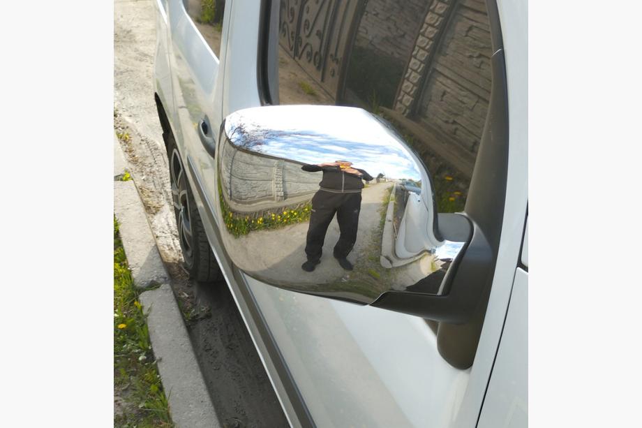Renault Kangoo 2008–2020 гг. Накладки на Зеркала 2008-2013 (2 шт) Image