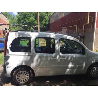 Черные рейлинги Renault Kangoo 2008–2020 гг. фото 3