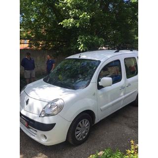 Черные рейлинги Renault Kangoo 2008–2020 гг. фото 4