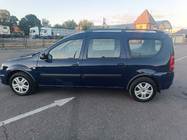 Renault Logan MCV 2005-2013 гг. Черные рейлинги фото 4