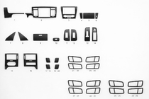 Chevrolet Epica 2006-2014 гг. Накладки в салон (kit-1) Алюминий фото 1