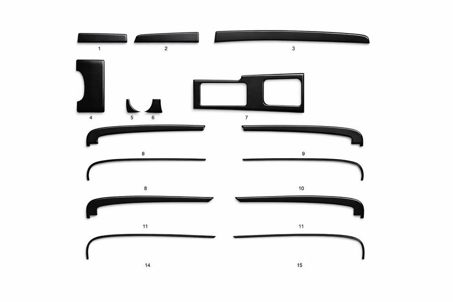 Chevrolet Epica 2006-2014 гг. Накладки в салон (Kit-2) Синий Image