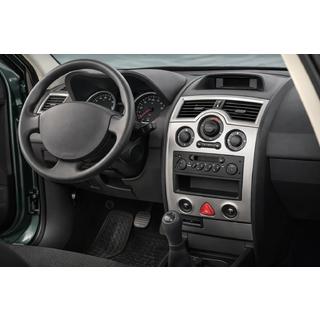 Накладки на панель приборов 6 шт. (Meric, Турция) Renault Megane II 2004-2009 гг. фото 1