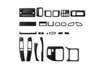 Toyota Land Cruiser Prado 120 2002-2009 гг. Интерьерные накладки для автомобиля Синий фото 1
