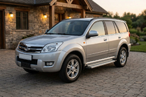 GreatWall Haval/Hover H3 2005-2013 гг. Боковые Подножки Maya V2 (2 шт., Алюминий) фото 1