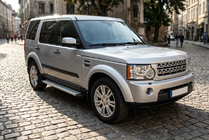 Land Rover Discovery IV 2009-2017 гг. Боковые Подножки Maya V2 (2 шт., Алюминий) фото 1