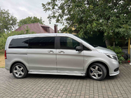 Mercedes Vito/V-class W447 2014- гг. Боковые Подножки Maya V2 (2 шт., Алюминий) фото 2