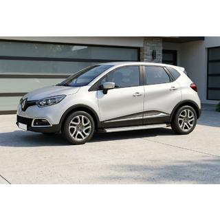 Боковые Подножки Maya V2 (2 шт., Алюминий) Renault Captur 2013-2019 гг. фото 1