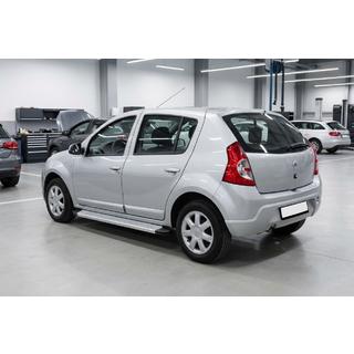Боковые Подножки Maya V2 (2 шт., Алюминий) Renault Sandero 2007-2013 гг. фото 1