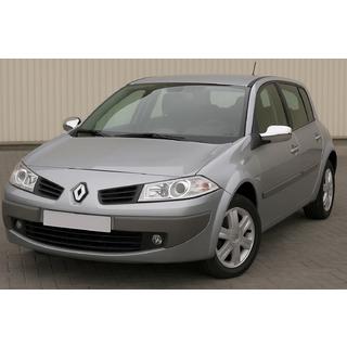 Накладки на Зеркала (2 шт., пластик) Renault Megane II 2004-2009 гг. фото 1