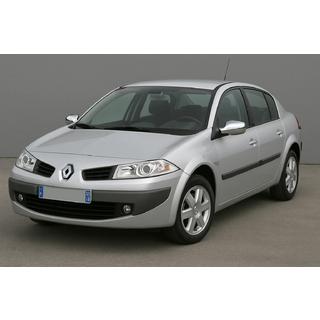 Накладки на Зеркала (2 шт., пластик) Renault Megane II 2004-2009 гг. фото 2