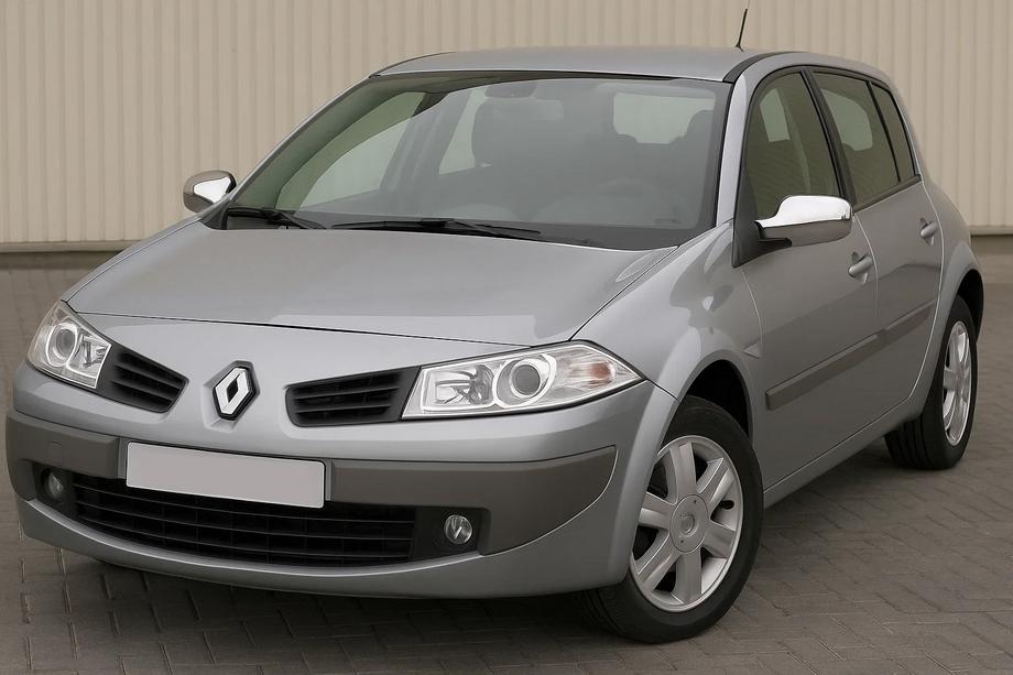 Renault Megane II 2004-2009 гг. Накладки на Зеркала (2 шт., пластик) Image