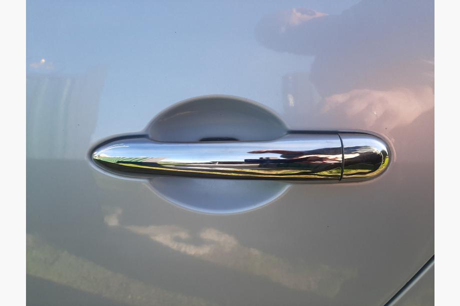 Renault Scenic/Grand 2003-2009 гг. Хромированные Накладки на Ручки Дверей (4 шт, Нержавейка) OmsaLine - Итальянская Нержавейка Фото 4
