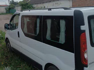 Renault Trafic 2001–2015 гг. Черные рейлинги фото 11