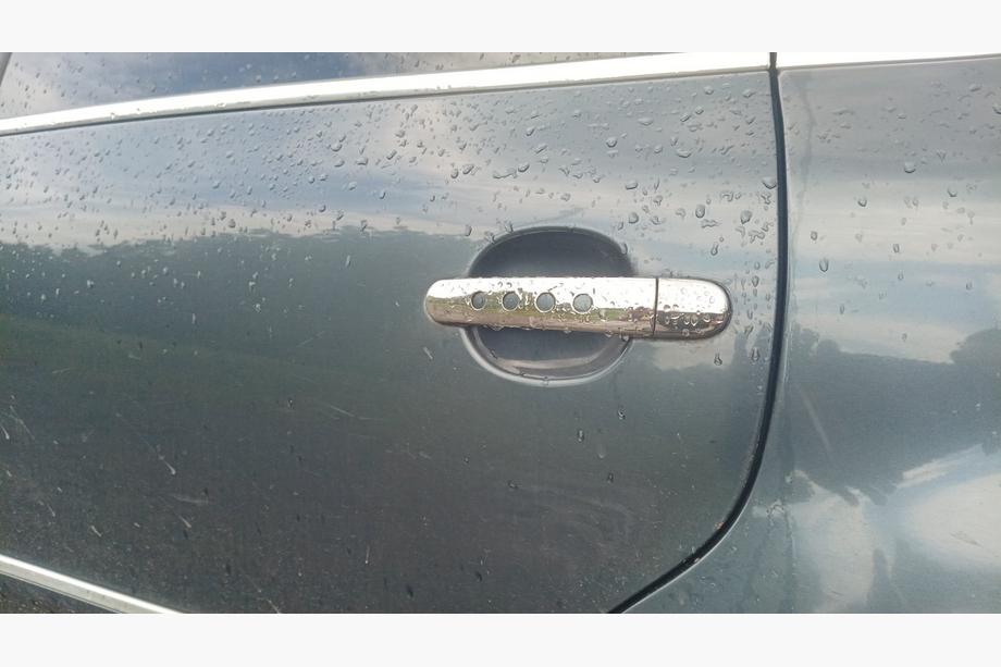 Seat Leon 2005-2012 гг. Хромированные накладки на ручки с отверстиями (нержавейка) 4 шт, OmsaLine - Итальянская Нержавейка Фото 5