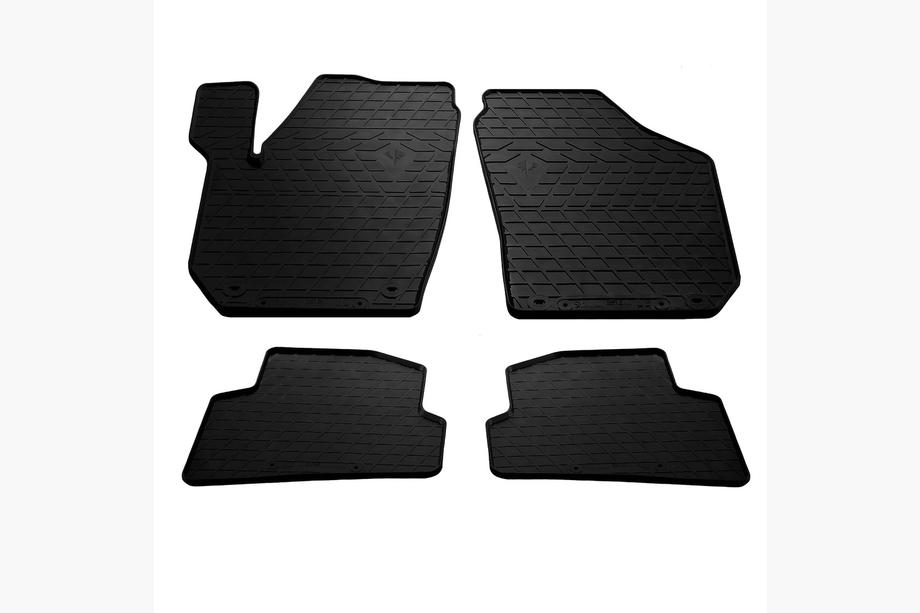 Skoda Fabia 2007-2014 гг. Резиновые коврики (4 шт, Stingray) Image