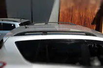 Toyota Rav 4 2006-2013 гг. Рейлинги Черные Турецкие фото 6