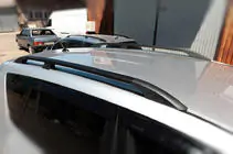 Toyota Rav 4 2006-2013 гг. Рейлинги Черные Турецкие фото 3