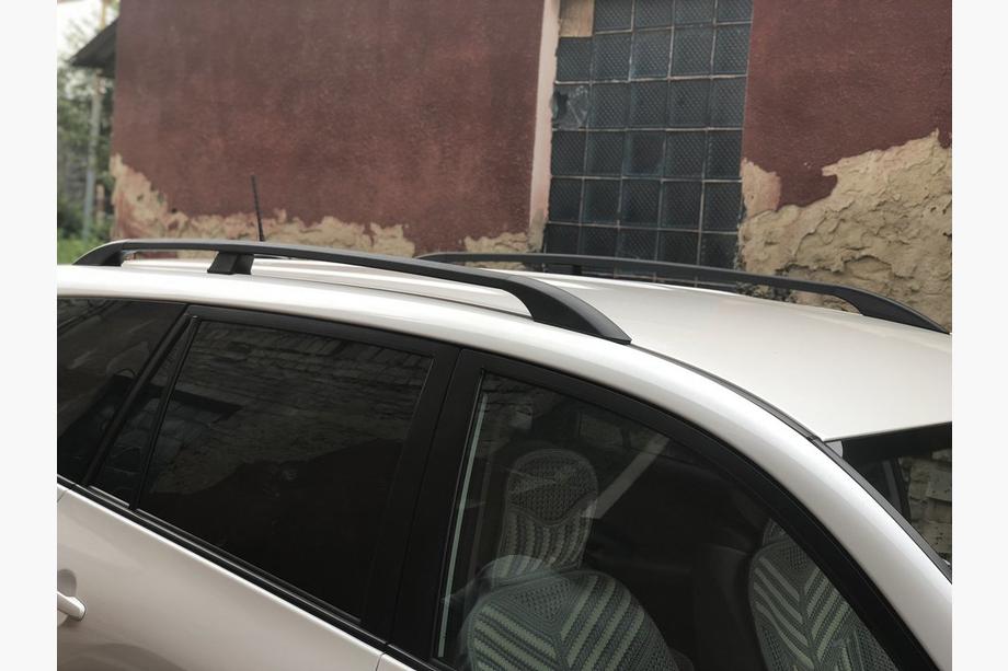 Toyota Rav 4 2006-2013 гг. Рейлинги Черные Турецкие Короткая база, металлические ножки Фото 5