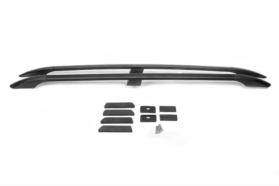Toyota Rav 4 2006-2013 гг. Рейлинги Черные Турецкие Короткая база, металлические ножки Фото 12