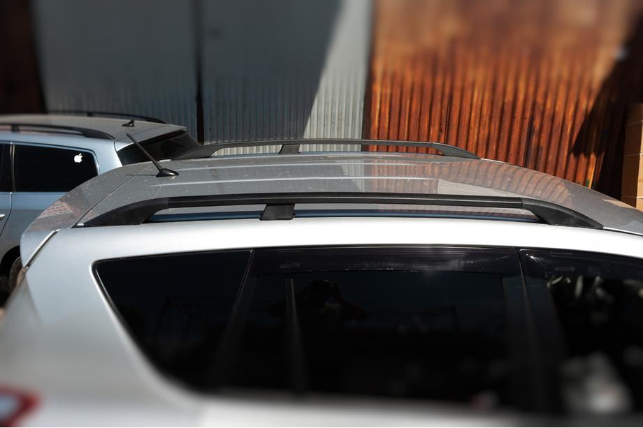 Toyota Rav 4 2006-2013 гг. Рейлинги Черные Турецкие Короткая база, металлические ножки Фото 6