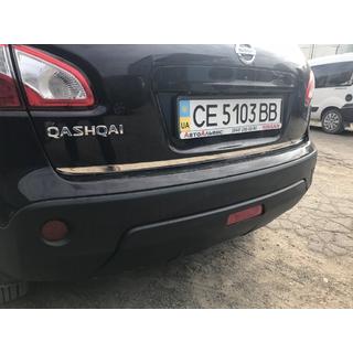 Накладка кромки крышки багажника нержавейка фото 4