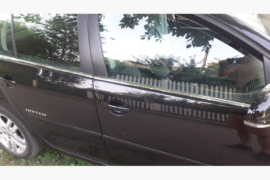 Volkswagen Golf 5 2003-2009 гг. Наружные молдинги стекол нержавейка (4 шт) OmsaLine - Итальянская Нержавейка Фото 4