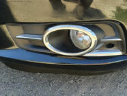 Chevrolet Cruze 2009–2015 гг. Окантовки противотуманных фар (2 шт., нержавейка) Carmos - Турецкая сталь фото 1