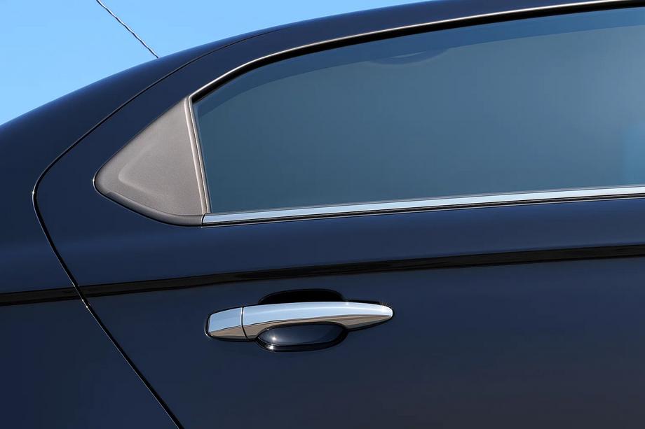 Citroen C-Elysee 2013-2022 гг. Хромированные Накладки на Ручки (4 шт., Нержавейка) Image