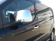 Ford Connect 2014-2021 гг. Хромированные Накладки на Ручки Дверей (4 шт, Нержавейка) фото 7