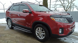 Kia Sorento II XM 2009-2014 гг. Окантовка Окон (6 шт, Нержавейка) Carmos - Турецкая Нержавеющая Сталь фото 6