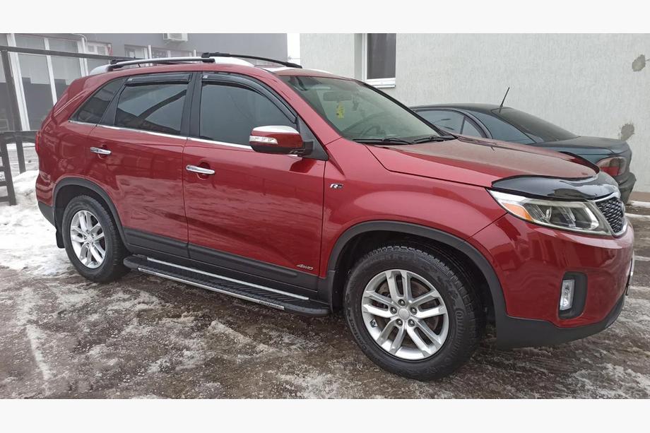 Kia Sorento II XM 2009-2014 гг. Окантовка Окон (6 шт, Нержавейка) Carmos - Турецкая Нержавеющая Сталь Image