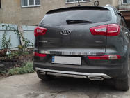 Kia Sportage 2010-2015 гг. Накладка на багажник нержавейка фото 5